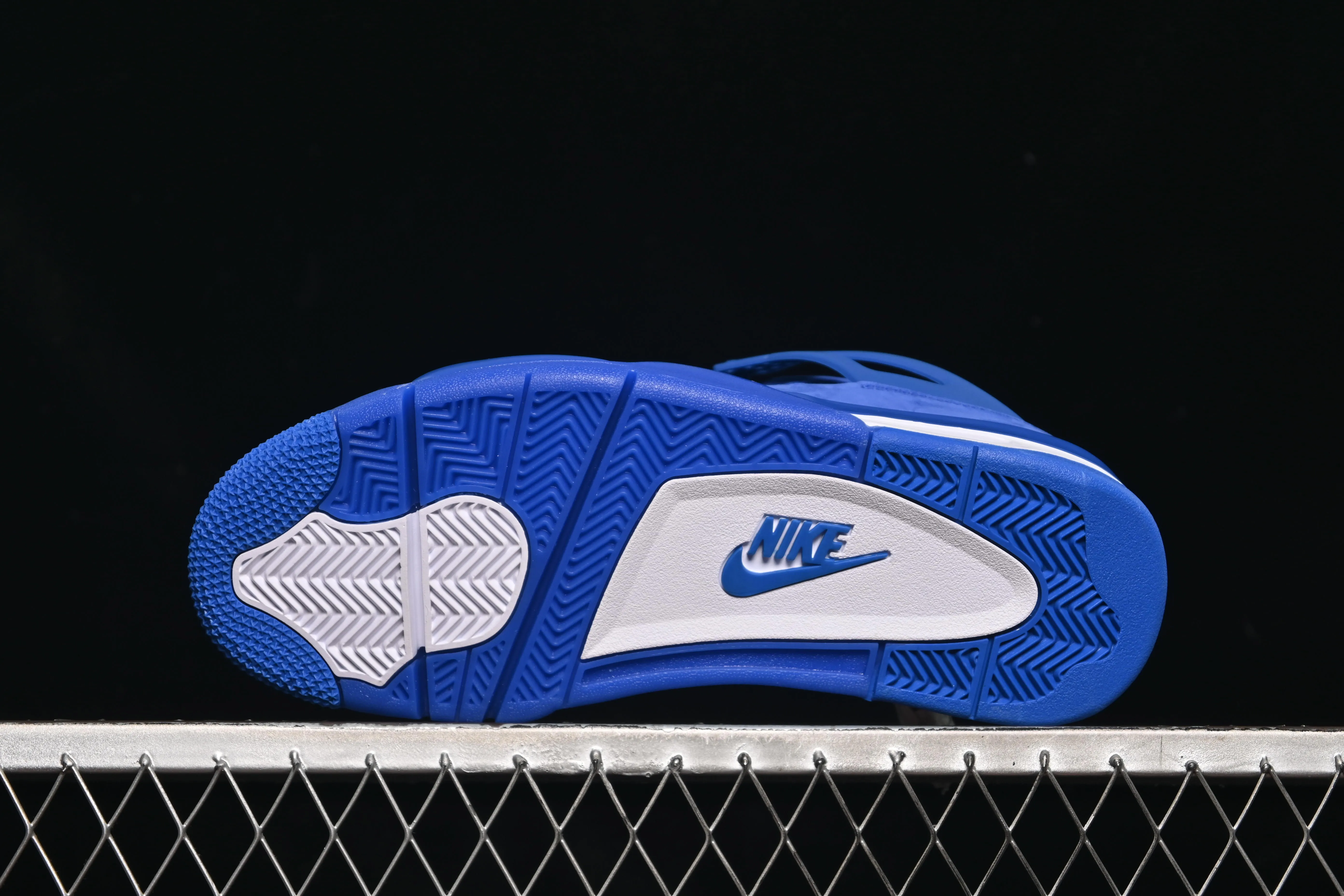All categories Air Jordan Jordan series basketball shoes Air Jordan 4 Nigel Sylvester x Air Jordan 4 Retro "Blue" AJ4 Joe 4 joint blue brick HF4340-400